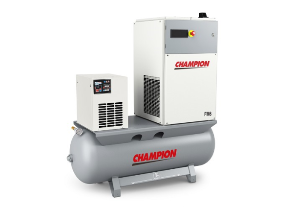 Sprężarka Champion FM6/CT/500 7,5 kW, 10 bar (zbiornik 500l + osuszacz, 400 V, 0,92 m³/min)