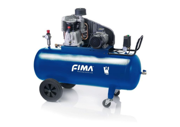 Sprężarka tłokowa Fima C55N-200/7,5 5,5 kW, 11 bar (zbiornik 200 l, 0,88 m³/min)
