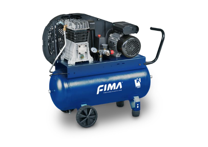 Sprężarka tłokowa Fima C9N-50/2M 1,5 kW, 10 bar (zbiornik 50 l, 0,255 m³/min)